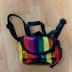 Multicolor Sequin Women's Bag